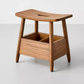 Storage Stool with Compartments Aged Oak - Hearth & Hand™ with Magnolia